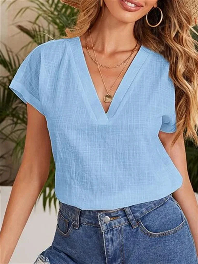 Luxuriös und anmutig Bluse