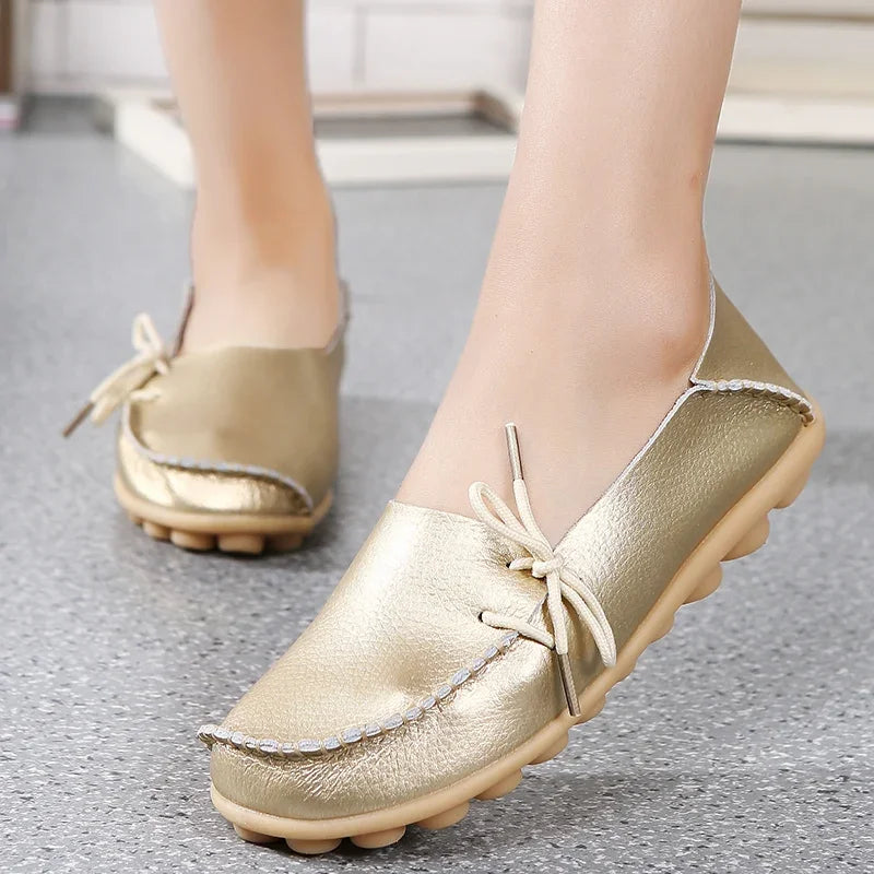 Elegante und stützende orthopädische Ballerinas