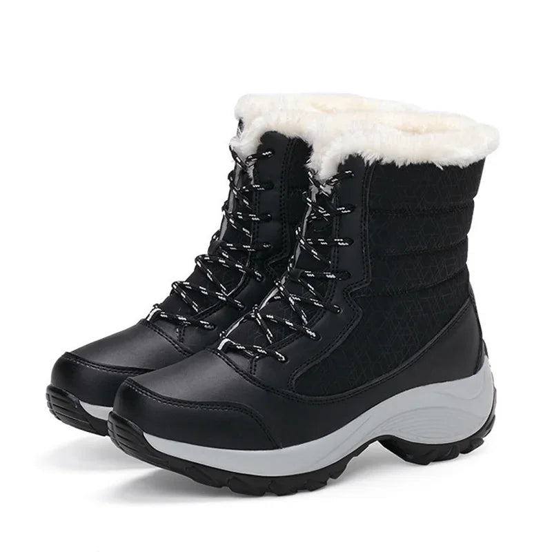 Lässige und stützende orthopädische Stiefel