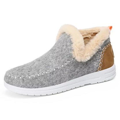 Lässige und stützende orthopädische Stiefel