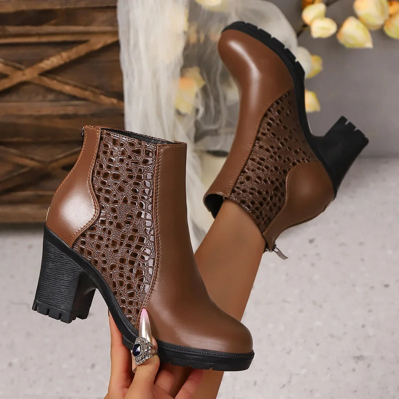 Bequeme und modische orthopädische Stiefel