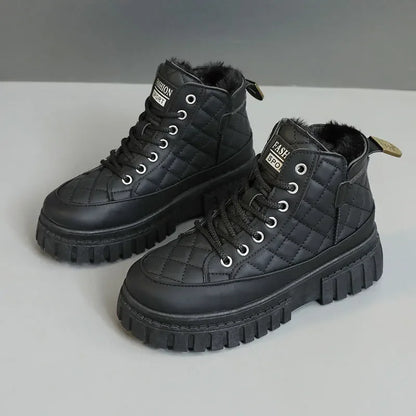 Lässige und stützende orthopädische Stiefel