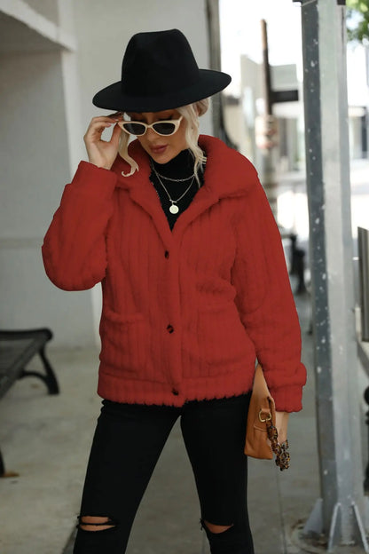 Anmutig gestaltete Jacke