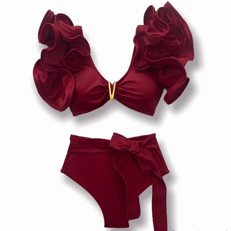 Inspired Bathing Suit With a Contemporary Edge