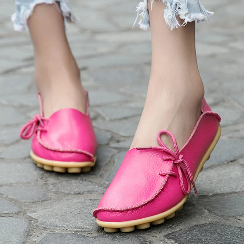 Modische und stützende orthopädische Ballerinas