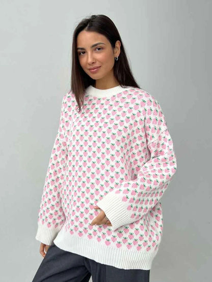 Poliert und verspielt Pullover