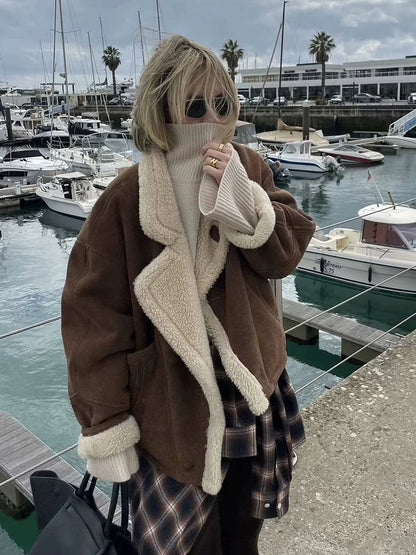 Anmutig gestaltete Jacke