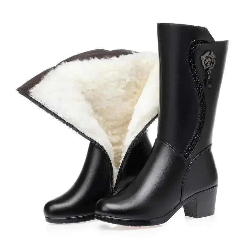 Lässige und stützende orthopädische Stiefel