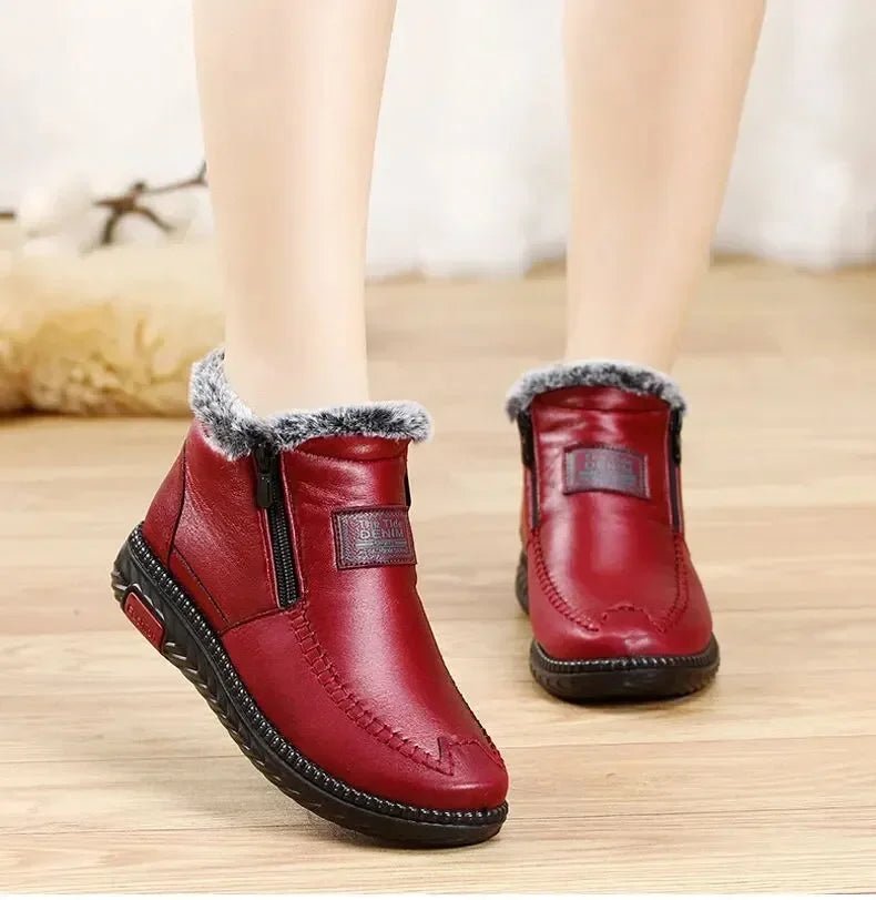 Modische und stützende orthopädische Stiefel
