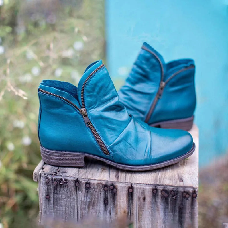 Stützende und trendige orthopädische Stiefel