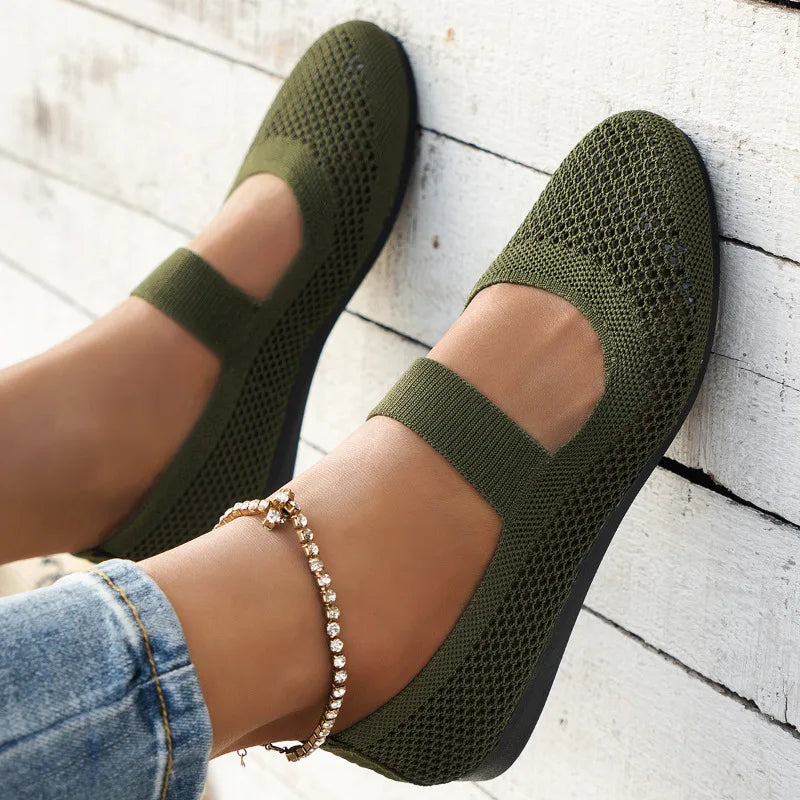 Stützende und trendige orthopädische Ballerinas