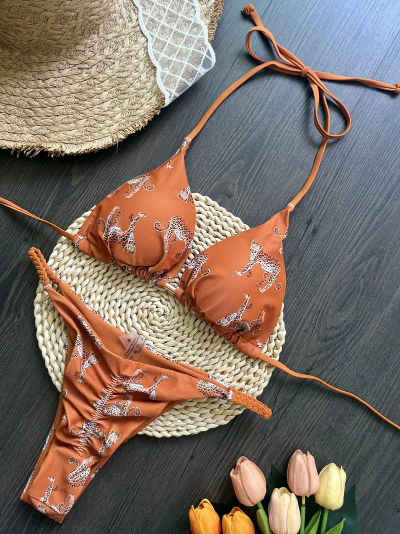 Fließend und fabelhaft Bikini