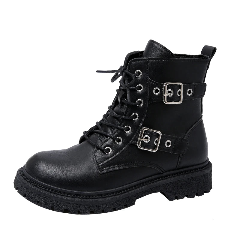 Stützende und trendige orthopädische Stiefel