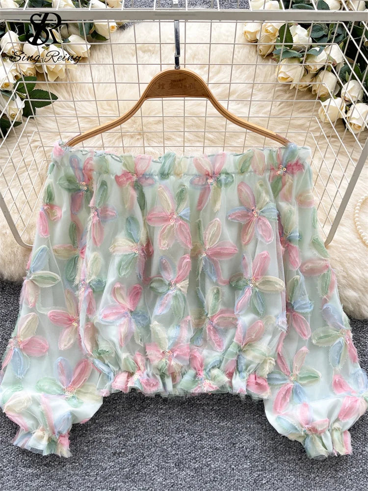 Leicht und lieblich Bluse