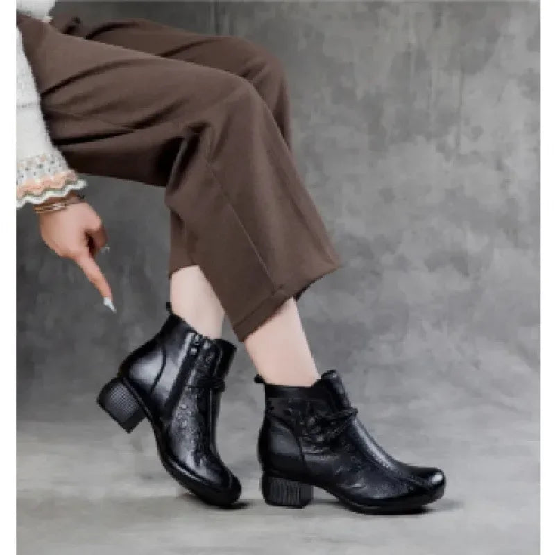 Lässige und stützende orthopädische Absätze