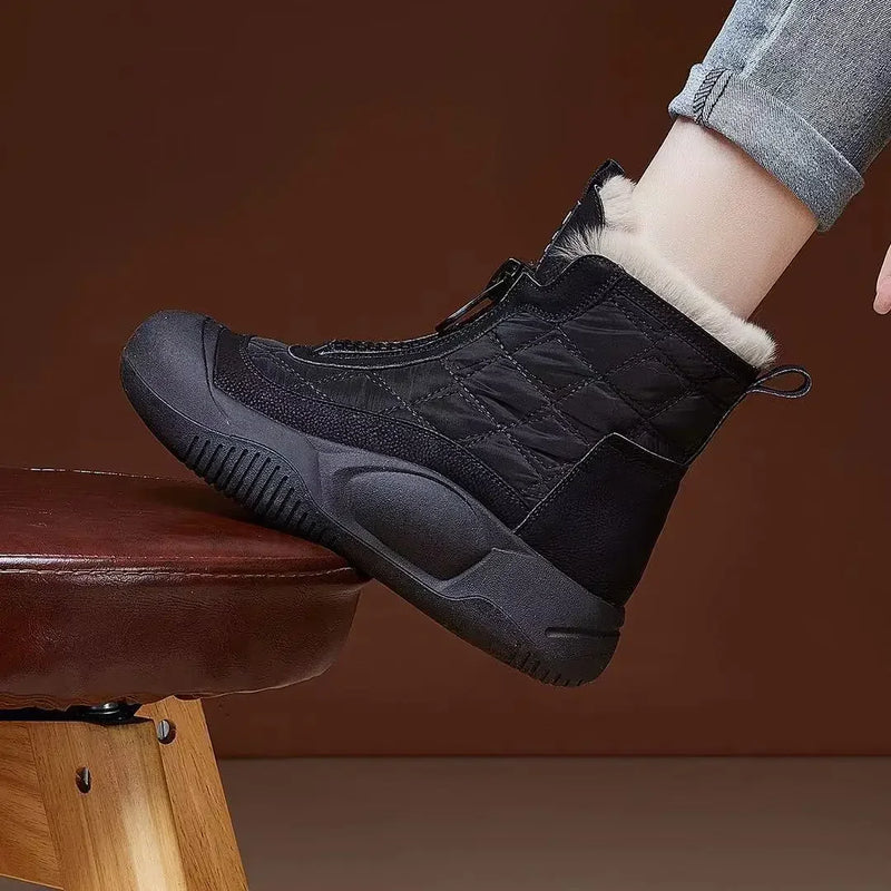 Lässige und stützende orthopädische Stiefel