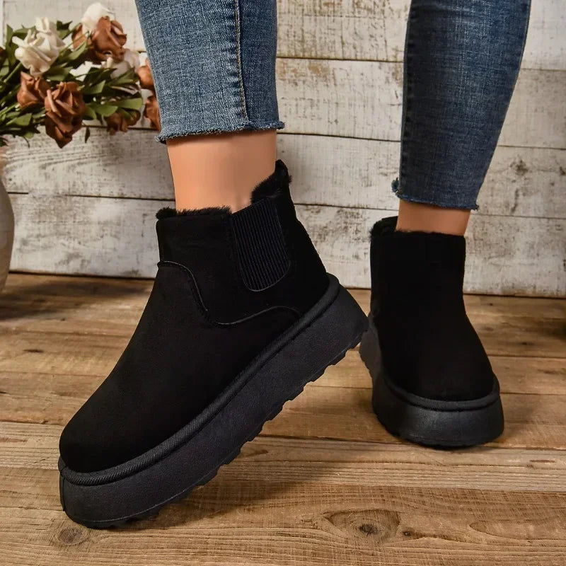 Lässige und stützende orthopädische Stiefel