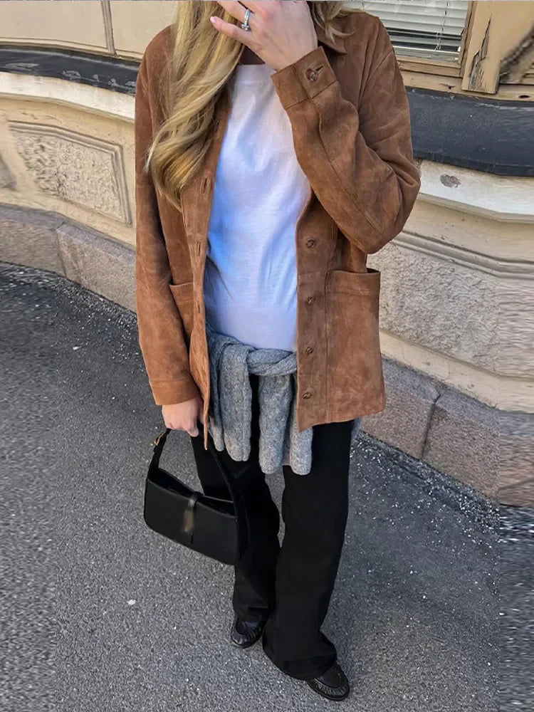 Zeitloser Vintage-Stil Jacke