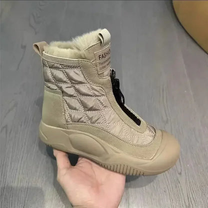 Lässige und stützende orthopädische Stiefel