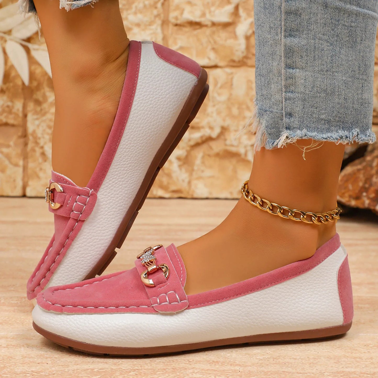 Lässige und stützende orthopädische Schuhe