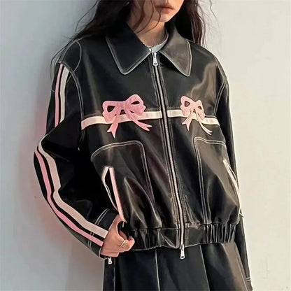 Anmutig gestaltete Jacke