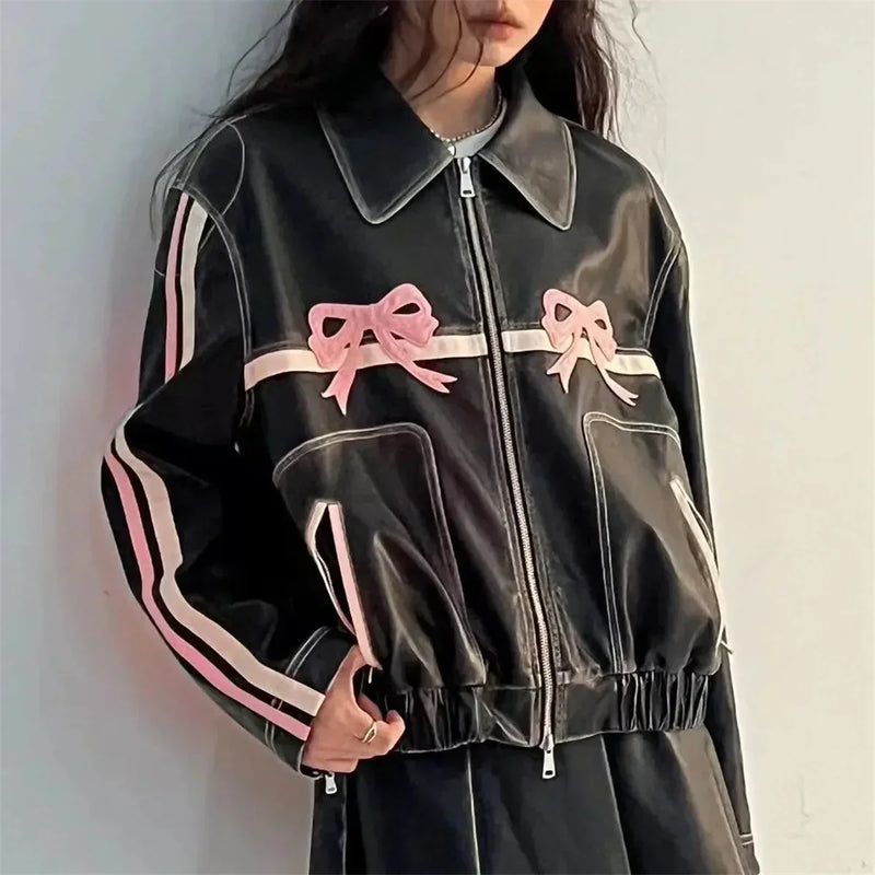 Anmutig gestaltete Jacke