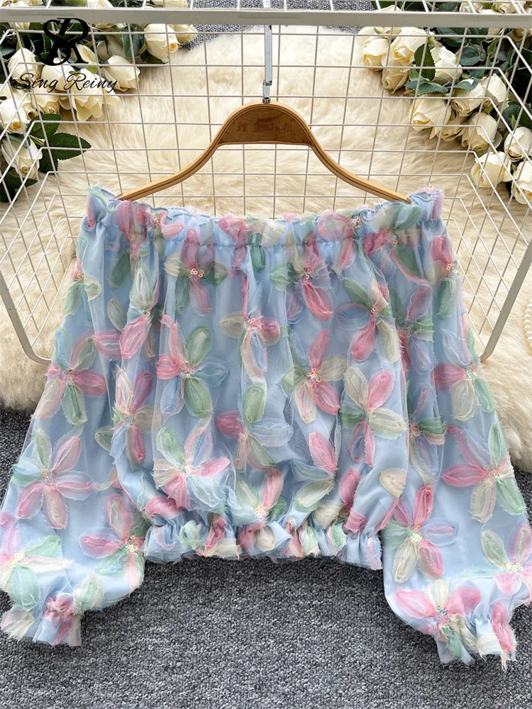 Leicht und lieblich Bluse