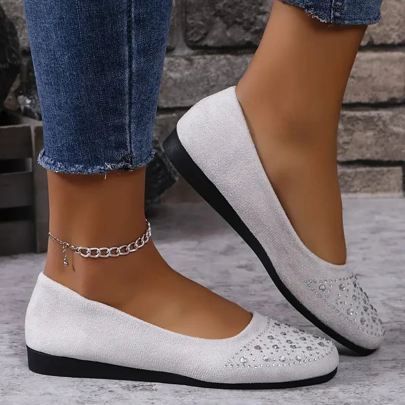 Modische und stützende orthopädische Ballerinas