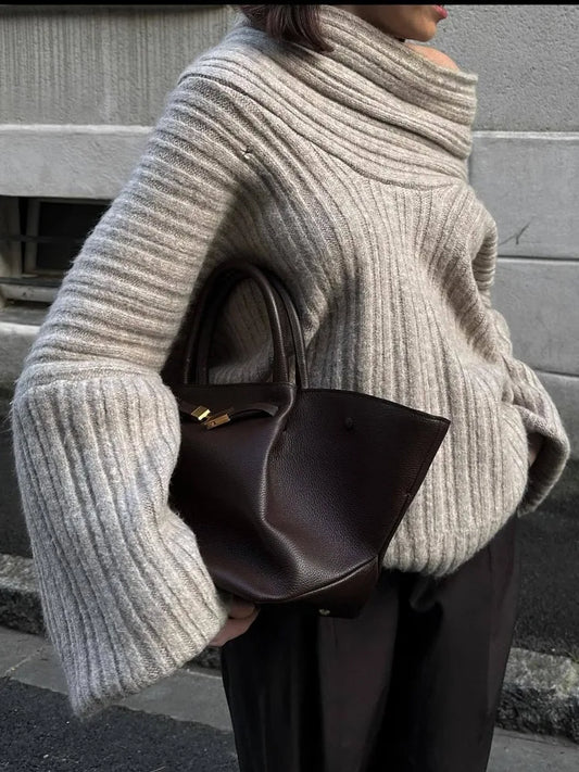 Zeitloser Vintage-Stil Pullover