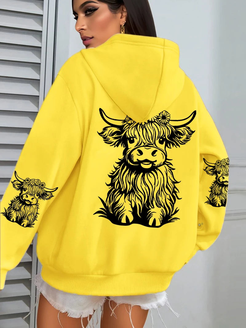 Luxuriös und anmutig Kapuzenpullover