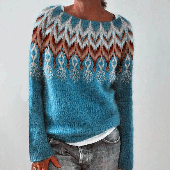 Zeitloser Vintage-Stil Pullover
