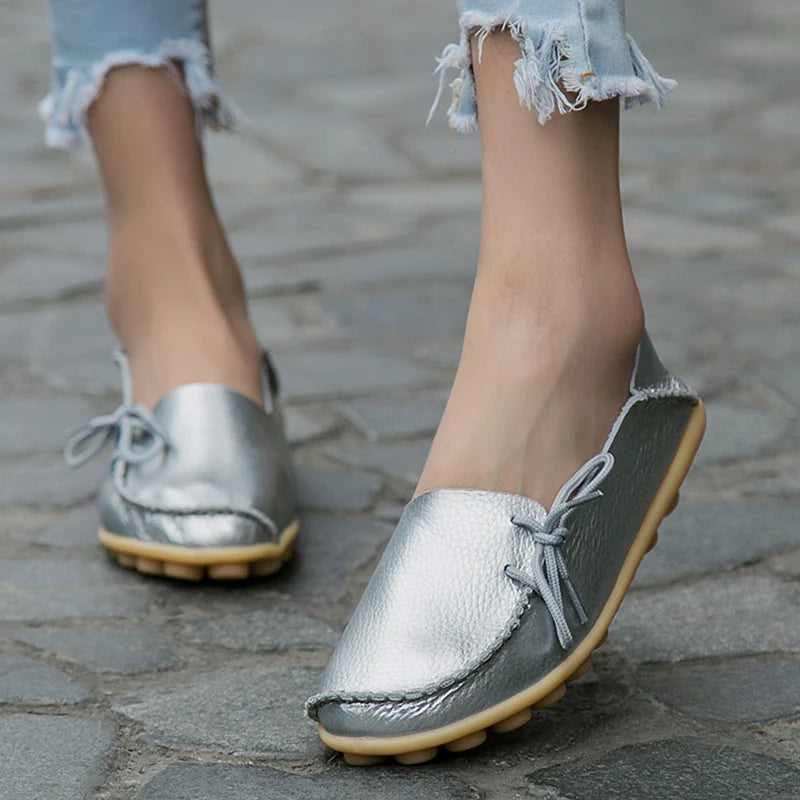 Modische und stützende orthopädische Ballerinas