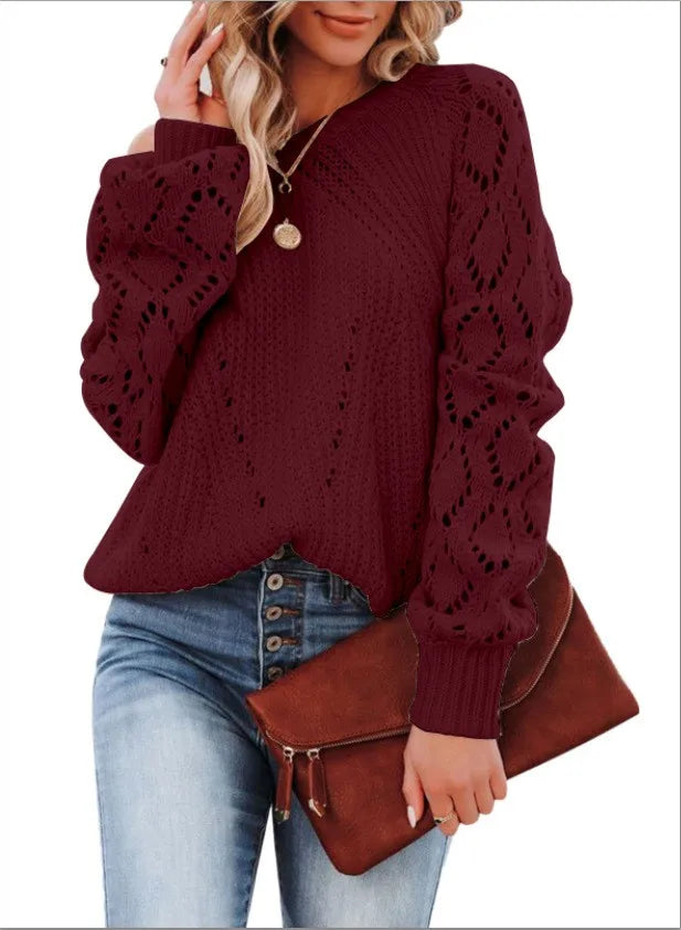 Raffiniert und strahlend Pullover