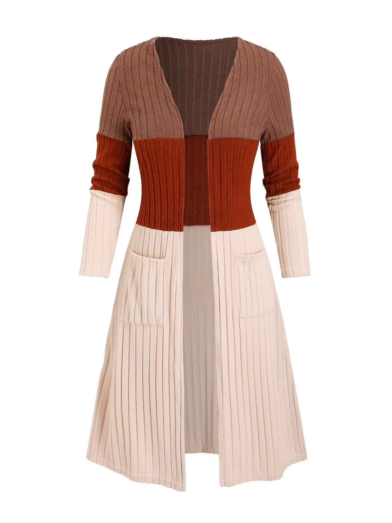 Gemütlich und schick Strickjacke