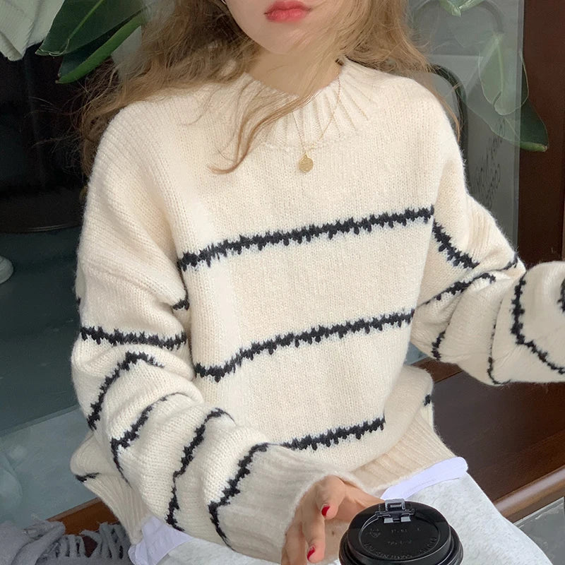 Zeitloser Vintage-Stil Pullover