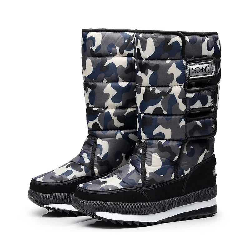 Stützende und trendige orthopädische Stiefel