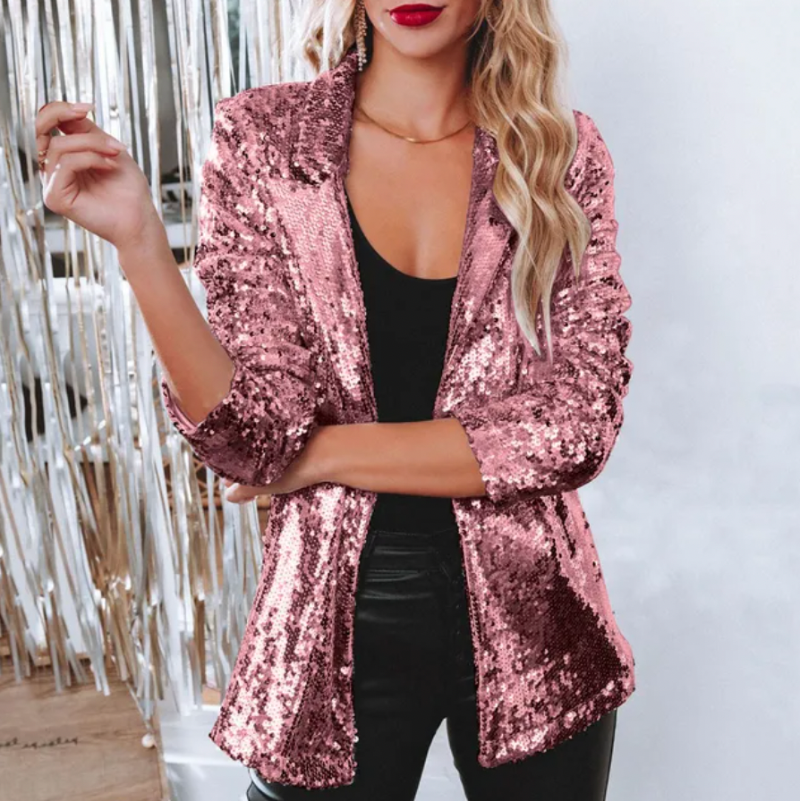 MW | Pailletten-Blazer für Frauen