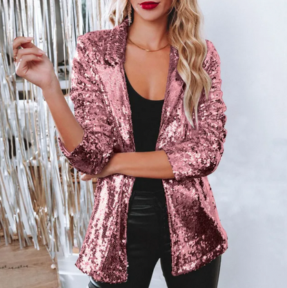 MW | Pailletten-Blazer für Frauen