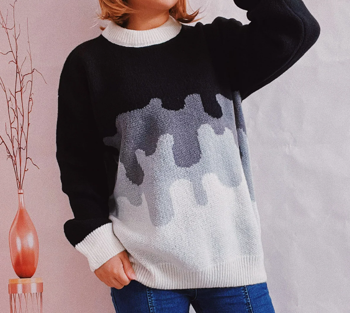 Klassisch gestaltete Pullover