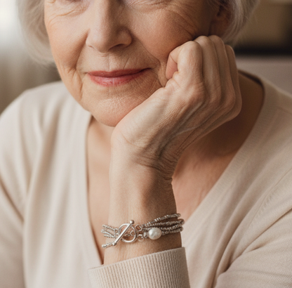 Schöne Perlen Armband mit einzigartigem Stil