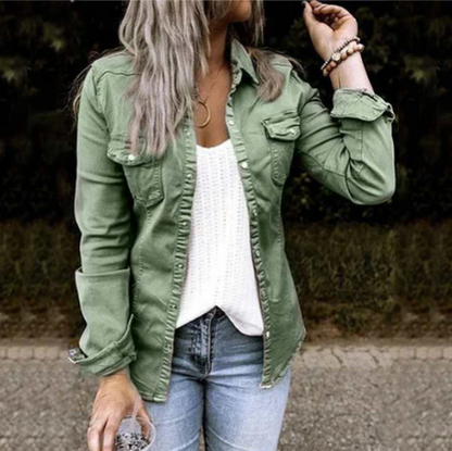 Anmutig gestaltete Jacke