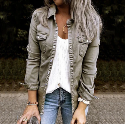 Anmutig gestaltete Jacke