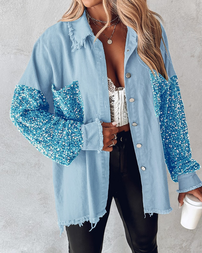 Anmutig gestaltete Jacke
