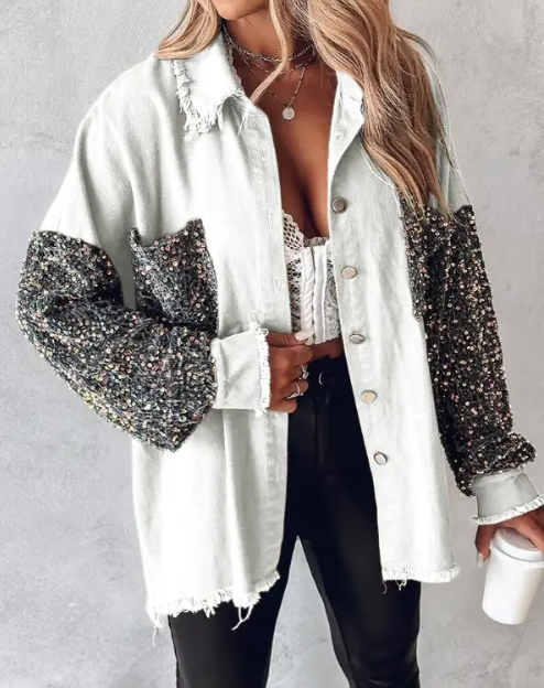 Zeitloser Vintage-Stil Jacke