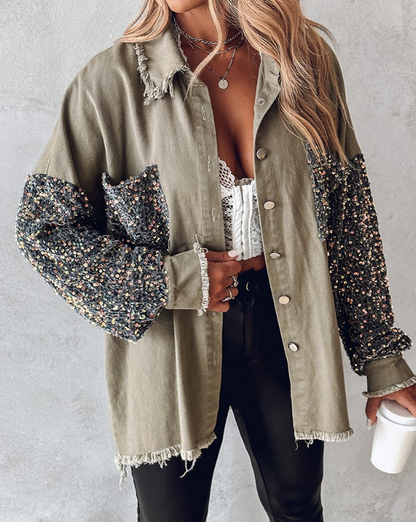 Zeitloser Vintage-Stil Jacke