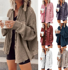 Anmutig gestaltete Jacke