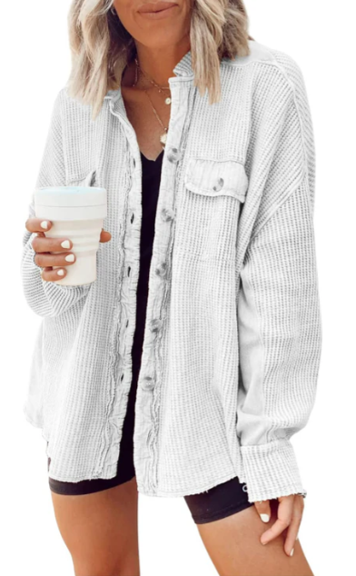 Anmutig gestaltete Jacke