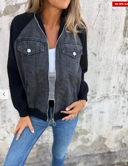 MW | moderne Jacke mit Denim