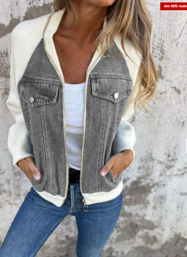 MW | moderne Jacke mit Denim