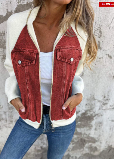 MW | moderne Jacke mit Denim